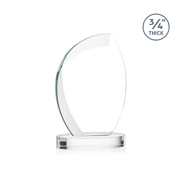 The Wichita Award on Alberton Base features thick 3/4" Starfire Crystal... from ASI 84592 St Regis Group / St Regis