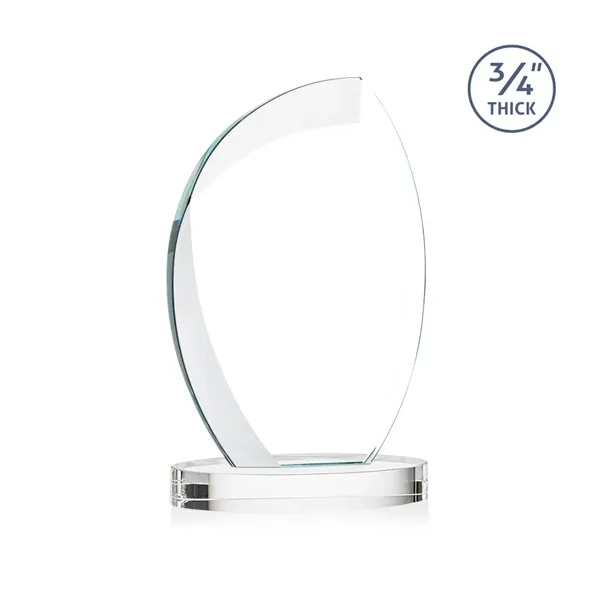 The Wichita Award on Alberton Base features thick 3/4" Starfire Crystal... from ASI 84592 St Regis Group / St Regis