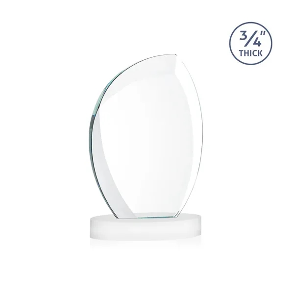The Wichita Award on Alberton Base features thick 3/4" Starfire Crystal... from ASI 84592 St Regis Group / St Regis