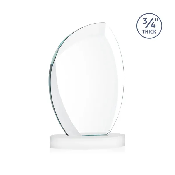 The Wichita Award on Alberton Base features thick 3/4" Starfire Crystal... from ASI 84592 St Regis Group / St Regis