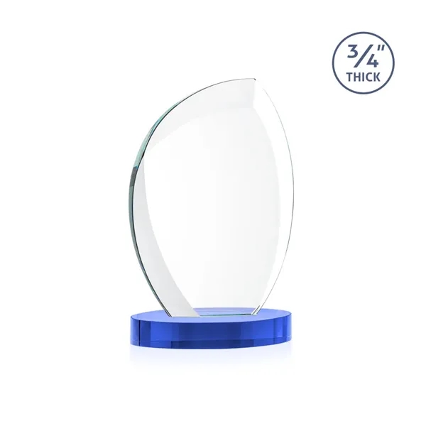 The Wichita Award on Alberton Base features thick 3/4" Starfire Crystal... from ASI 84592 St Regis Group / St Regis