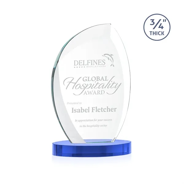 The Wichita Award on Alberton Base features thick 3/4" Starfire Crystal... from ASI 84592 St Regis Group / St Regis