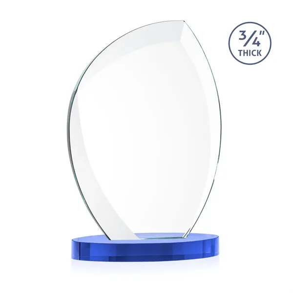The Wichita Award on Alberton Base features thick 3/4" Starfire Crystal... from ASI 84592 St Regis Group / St Regis