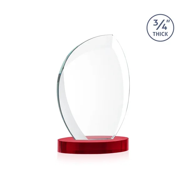 The Wichita Award on Alberton Base features thick 3/4" Starfire Crystal... from ASI 84592 St Regis Group / St Regis