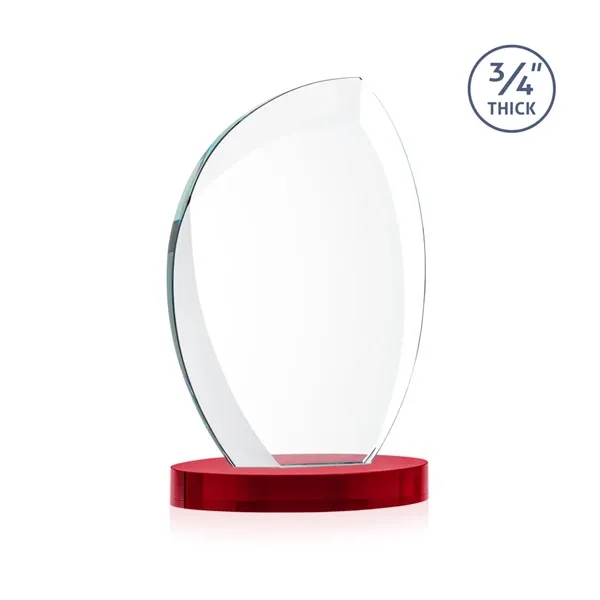 The Wichita Award on Alberton Base features thick 3/4" Starfire Crystal... from ASI 84592 St Regis Group / St Regis