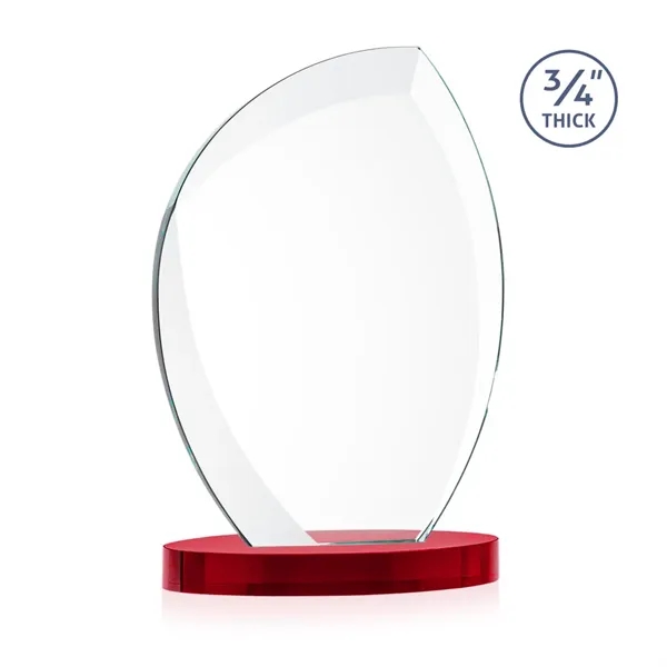 The Wichita Award on Alberton Base features thick 3/4" Starfire Crystal... from ASI 84592 St Regis Group / St Regis