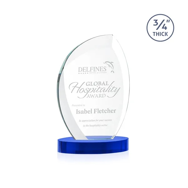 The Wichita Award on Alberton Base features thick 3/4" Starfire Crystal... from ASI 84592 St Regis Group / St Regis