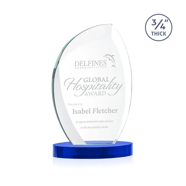 The Wichita Award on Alberton Base features thick 3/4" Starfire Crystal... from ASI 84592 St Regis Group / St Regis