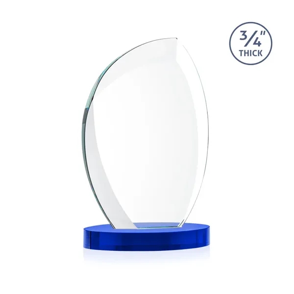 The Wichita Award on Alberton Base features thick 3/4" Starfire Crystal... from ASI 84592 St Regis Group / St Regis