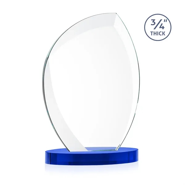 The Wichita Award on Alberton Base features thick 3/4" Starfire Crystal... from ASI 84592 St Regis Group / St Regis