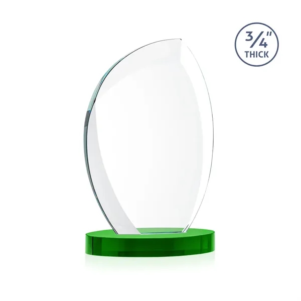 The Wichita Award on Alberton Base features thick 3/4" Starfire Crystal... from ASI 84592 St Regis Group / St Regis