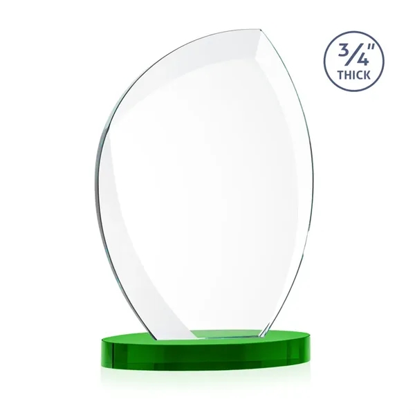 The Wichita Award on Alberton Base features thick 3/4" Starfire Crystal... from ASI 84592 St Regis Group / St Regis