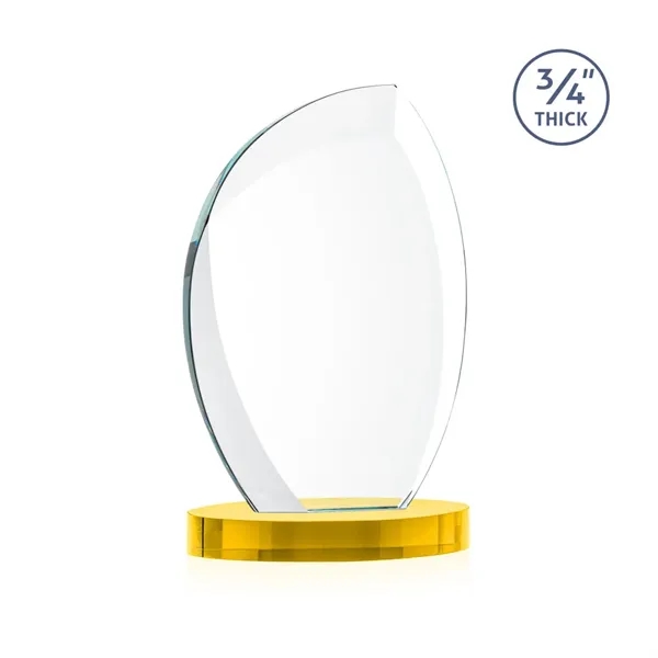 The Wichita Award on Alberton Base features thick 3/4" Starfire Crystal... from ASI 84592 St Regis Group / St Regis