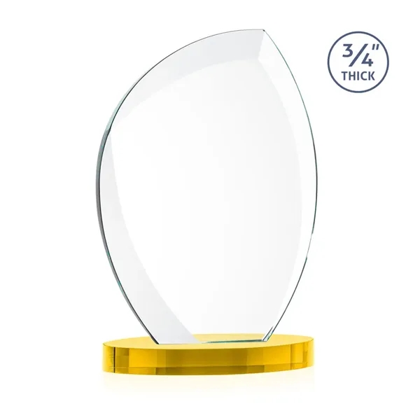 The Wichita Award on Alberton Base features thick 3/4" Starfire Crystal... from ASI 84592 St Regis Group / St Regis