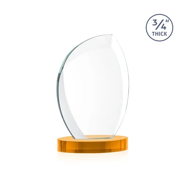The Wichita Award on Alberton Base features thick 3/4" Starfire Crystal... from ASI 84592 St Regis Group / St Regis