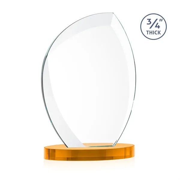 The Wichita Award on Alberton Base features thick 3/4" Starfire Crystal... from ASI 84592 St Regis Group / St Regis