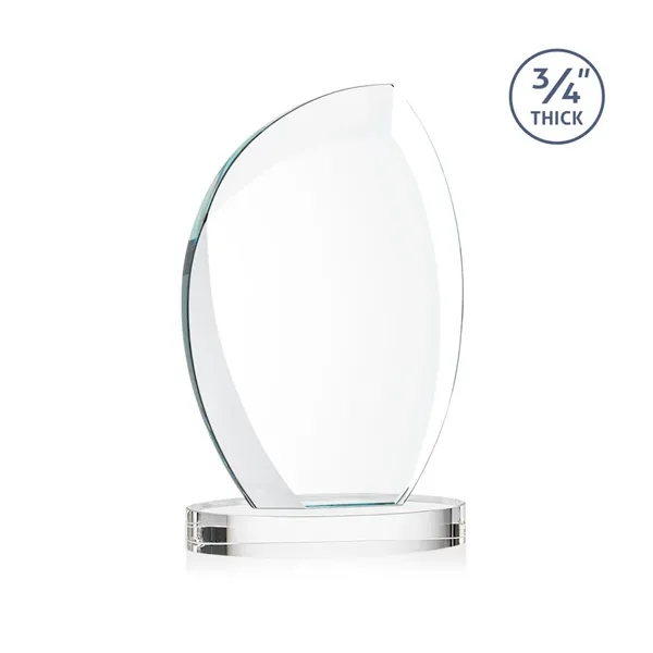 The Wichita Award on Alberton Base features thick 3/4" Starfire Crystal... from ASI 84592 St Regis Group / St Regis