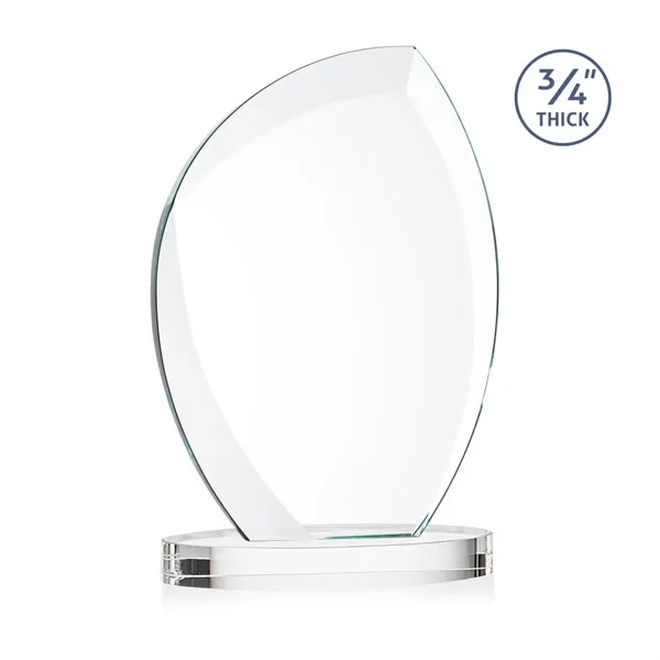 The Wichita Award on Alberton Base features thick 3/4" Starfire Crystal... from ASI 84592 St Regis Group / St Regis