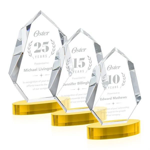 The Norwood Award on Alberton Base is an extra-thick Optical Crystal... from ASI 84592 St Regis Group / St Regis