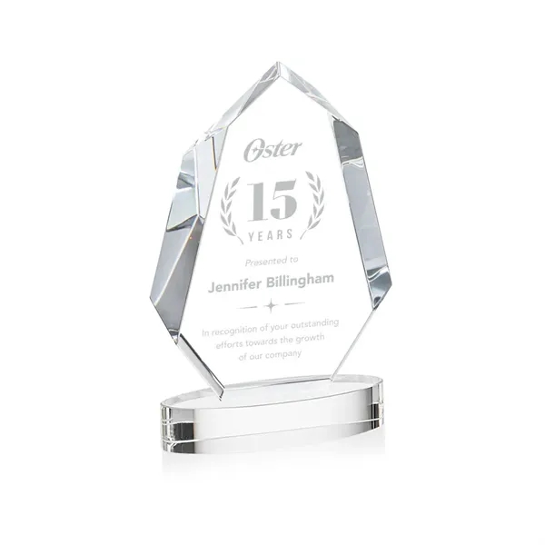 The Norwood Award on Alberton Base is an extra-thick Optical Crystal... from ASI 84592 St Regis Group / St Regis