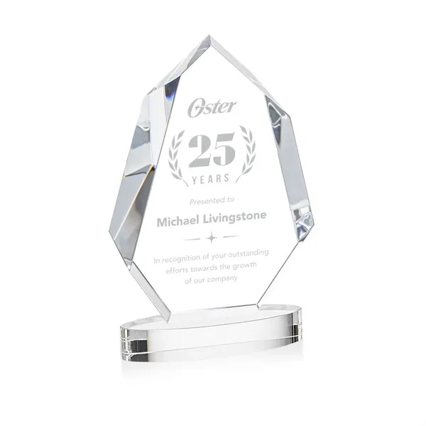 The Norwood Award on Alberton Base is an extra-thick Optical Crystal... from ASI 84592 St Regis Group / St Regis