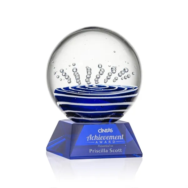 Tranquility Award on Sheffield Base - Blue... from ASI 84592 St Regis Group / St Regis