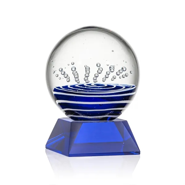 Tranquility Award on Sheffield Base - Blue... from ASI 84592 St Regis Group / St Regis