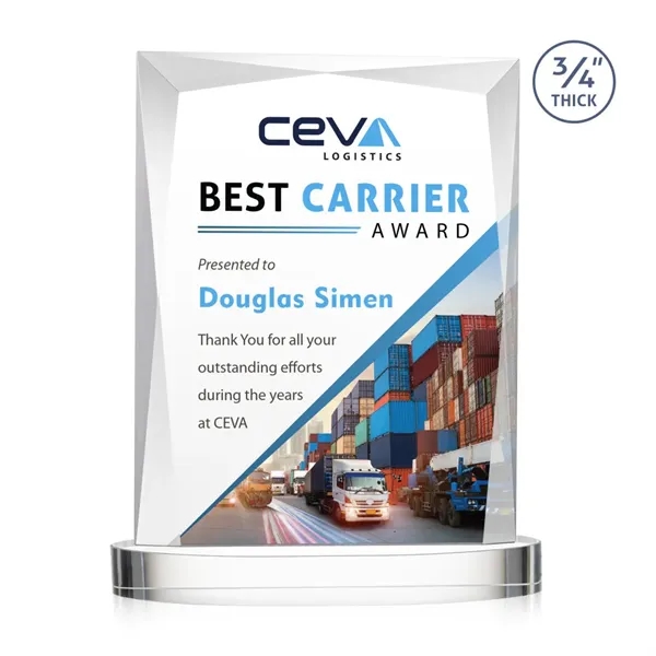 A staple of the recognition industry, the Messina on Alberton Base... from ASI 84592 St Regis Group / St Regis