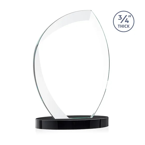 The Wichita Award on Alberton Base features thick 3/4" Starfire Crystal... from ASI 84592 St Regis Group