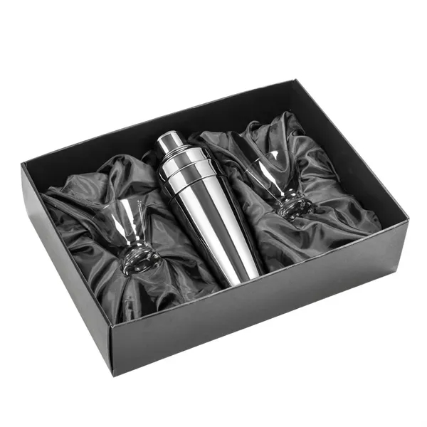 The Milano Shaker & Martini Set exudes timeless sophistication, making it... from ASI 84592 St Regis Group
