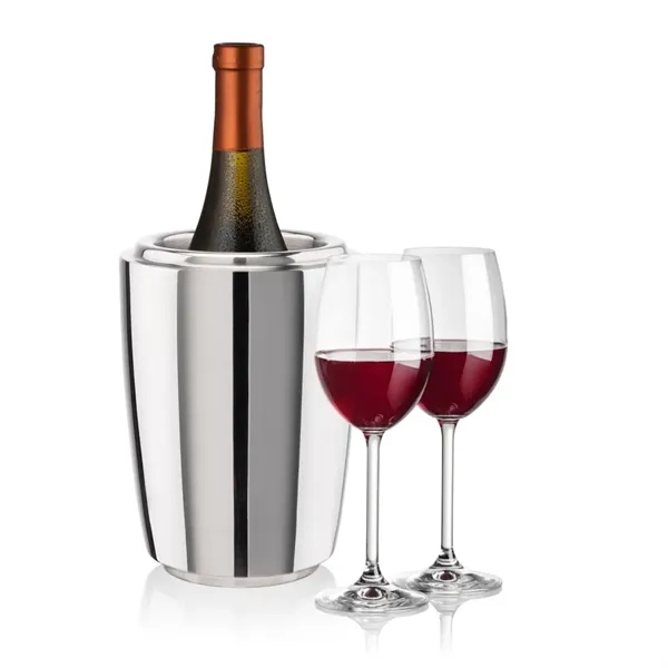 The Pescara Wine Cooler & Wine Glass Set is a refined... from ASI 84592 St Regis Group