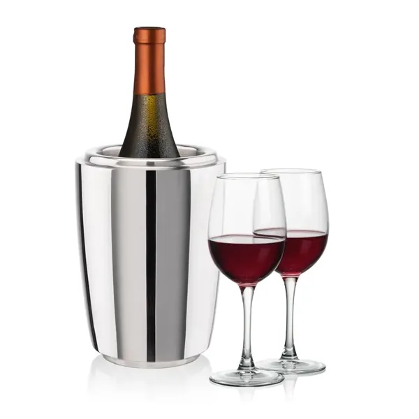 The Pescara Wine Cooler & Wine Glass Set is a refined... from ASI 84592 St Regis Group