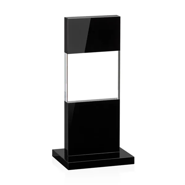 A sharply contrasting award, the Basilia intersects deep black crystal with... from ASI 84592 St Regis Group / St Regis