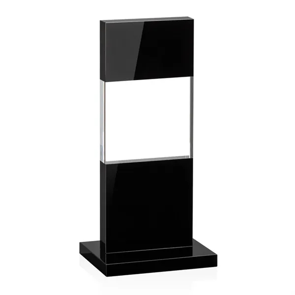 A sharply contrasting award, the Basilia intersects deep black crystal with... from ASI 84592 St Regis Group / St Regis