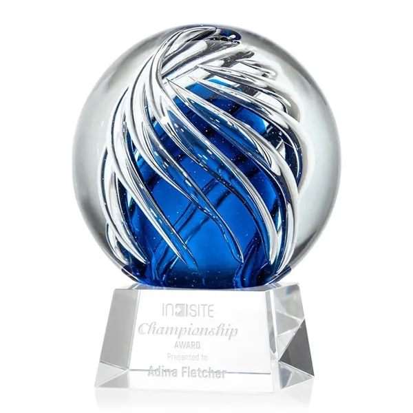 The Genista art glass awards on an Optical Robson square tapared... from ASI 84592 St Regis Group / St Regis