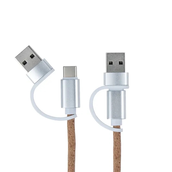 Ashford 10W RPET & Cork Wireless Charging Pad... from ASI 67866 Logomark/Valumark