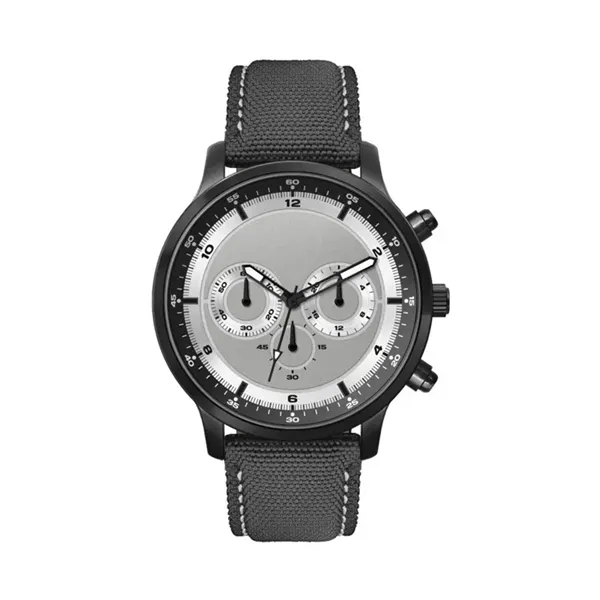 45MM, BLACK METAL CASE, CHRONO MVT... from ASI 67866 Logomark/Valumark