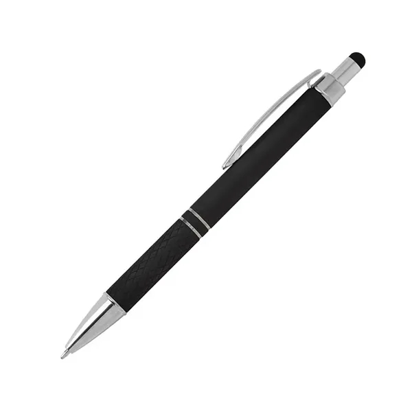 Palette Soft Touch Ballpoint Pen / Stylus... from ASI 67866 Logomark/Valumark