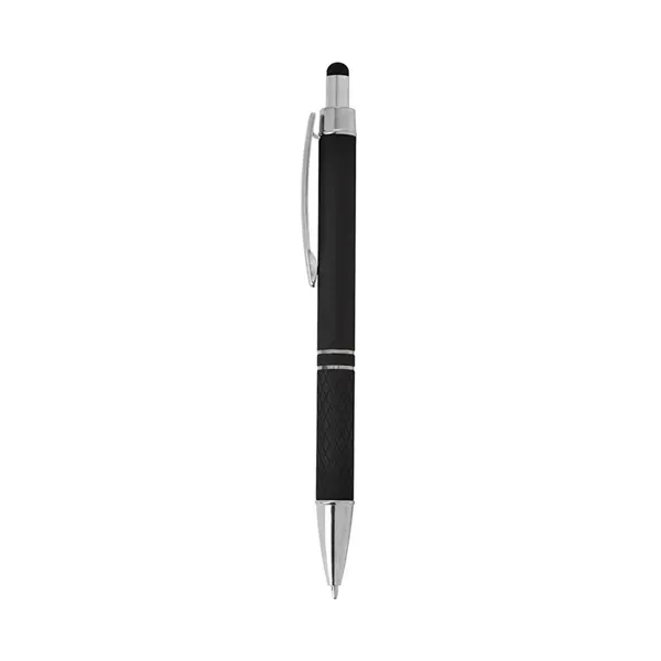 Palette Soft Touch Ballpoint Pen / Stylus... from ASI 67866 Logomark/Valumark