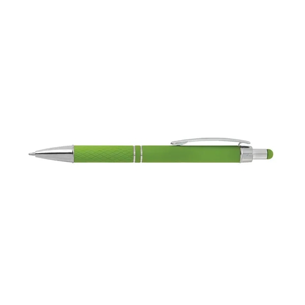 Palette Soft Touch Ballpoint Pen / Stylus... from ASI 67866 Logomark/Valumark