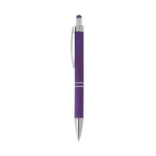 Palette Soft Touch Ballpoint Pen / Stylus... from ASI 67866 Logomark/Valumark