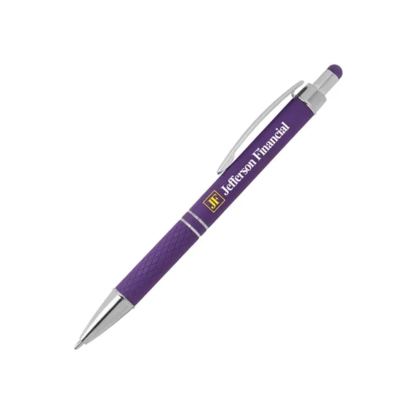 Palette Soft Touch Ballpoint Pen / Stylus... from ASI 67866 Logomark/Valumark