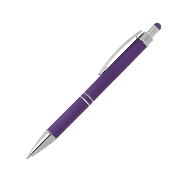 Palette Soft Touch Ballpoint Pen / Stylus... from ASI 67866 Logomark/Valumark
