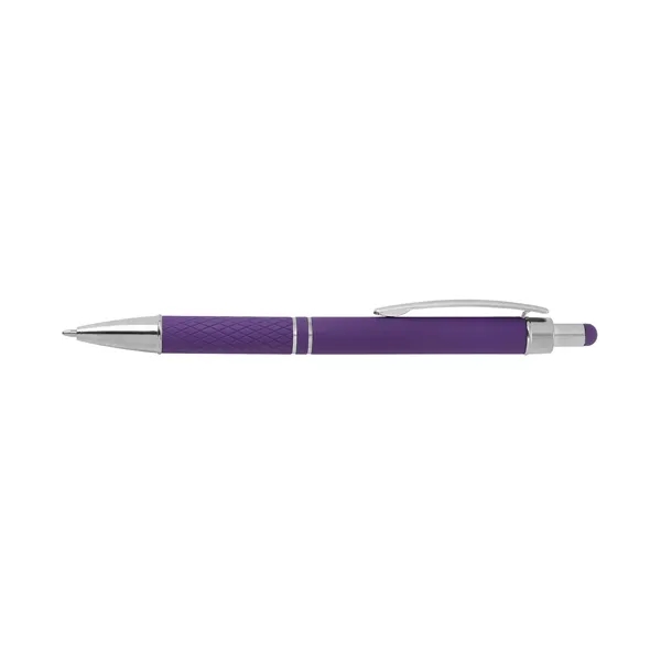Palette Soft Touch Ballpoint Pen / Stylus... from ASI 67866 Logomark/Valumark