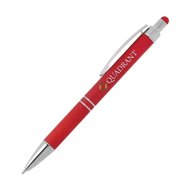 Palette Soft Touch Ballpoint Pen / Stylus... from ASI 67866 Logomark/Valumark