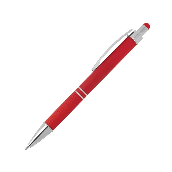 Palette Soft Touch Ballpoint Pen / Stylus... from ASI 67866 Logomark/Valumark