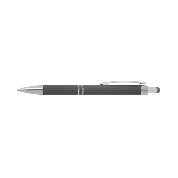 Palette Soft Touch Ballpoint Pen / Stylus... from ASI 67866 Logomark/Valumark