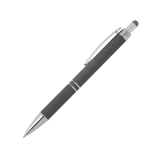 Palette Soft Touch Ballpoint Pen / Stylus... from ASI 67866 Logomark/Valumark