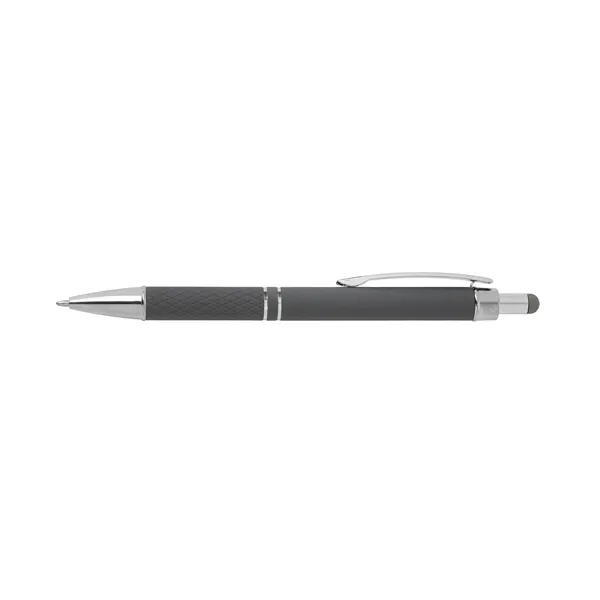 Palette Soft Touch Ballpoint Pen / Stylus... from ASI 67866 Logomark/Valumark