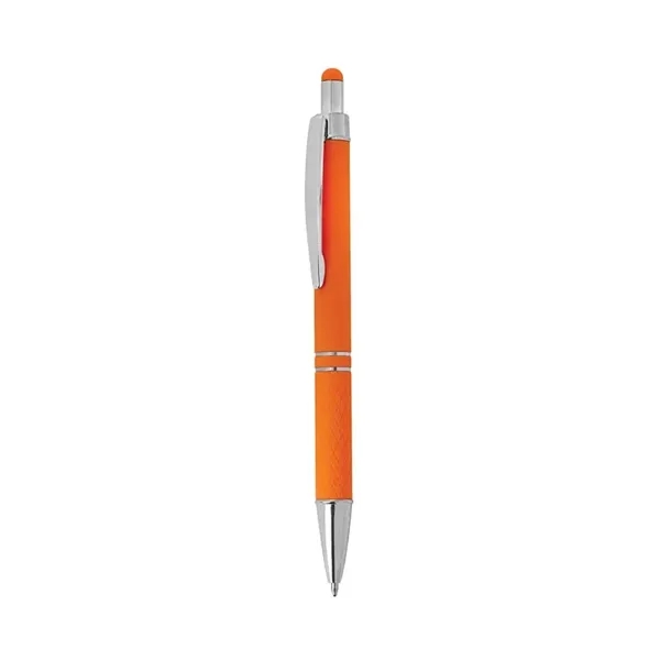 Palette Soft Touch Ballpoint Pen / Stylus... from ASI 67866 Logomark/Valumark